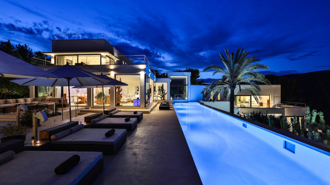 Ibiza Exclusive Villa rental with gym