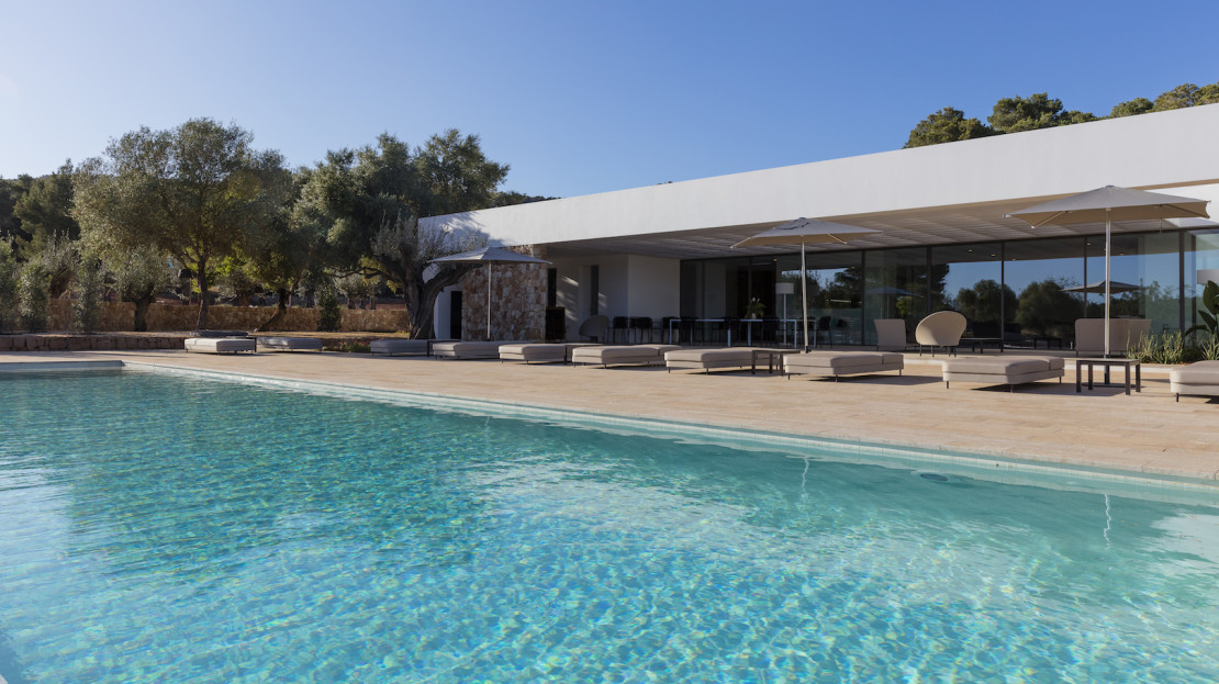 7 bedroom luxury property to rent close to Sta Eulalia, Ibiza Balearic island, Spain