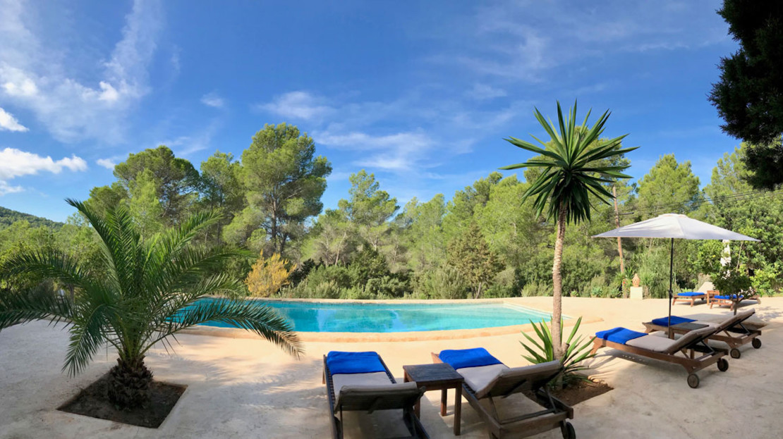Lovely 3 bedroom house with private pool to rent in Ibiza