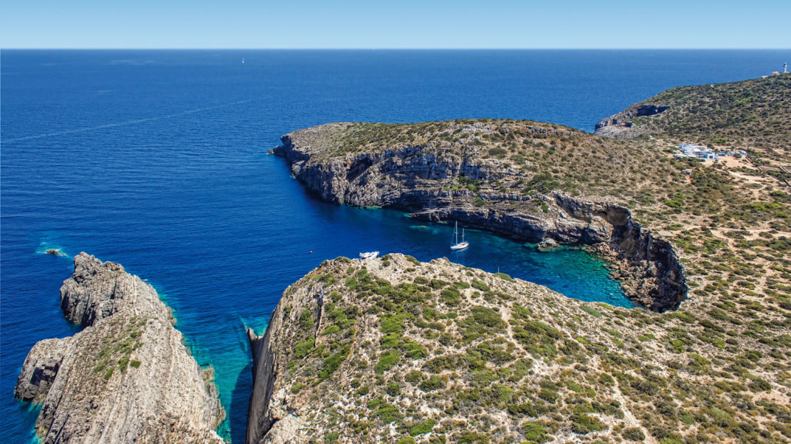 Private island to rent in Ibiza