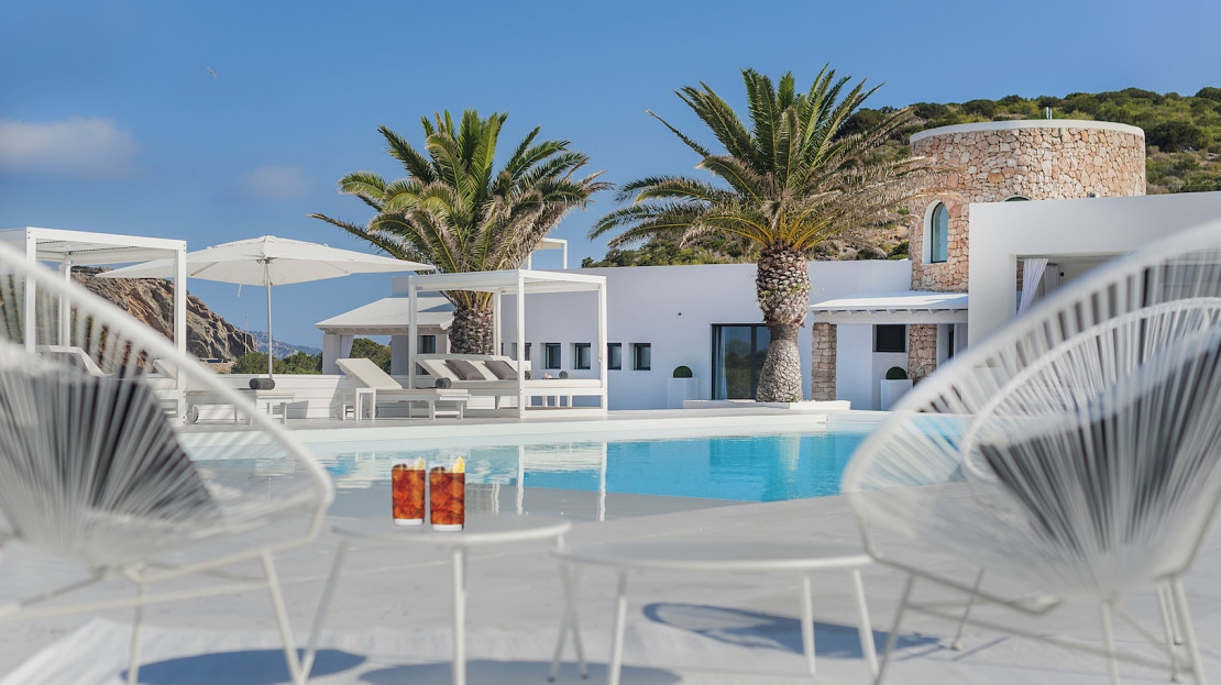Private island to rent in Ibiza, Balearic island, Spain
