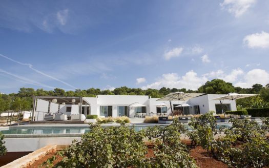 Luxury Estate to rent in Ibiza with sea views.