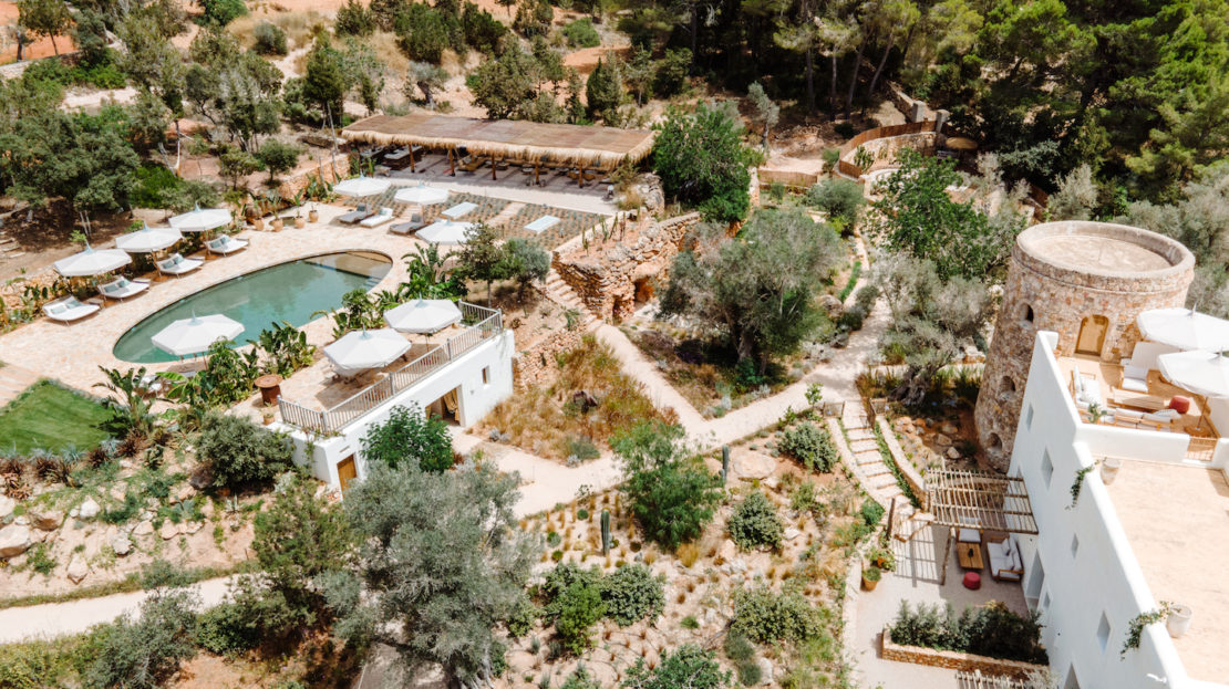 Large private luxury farmhouse for events in Ibiza island