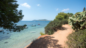 Modern private villa, water front, to book in Ibiza. Walk distance from several coves. 