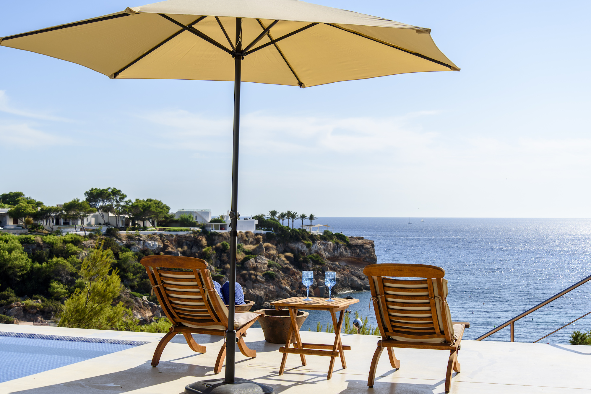 Sea view luxury villa Ibiza rental