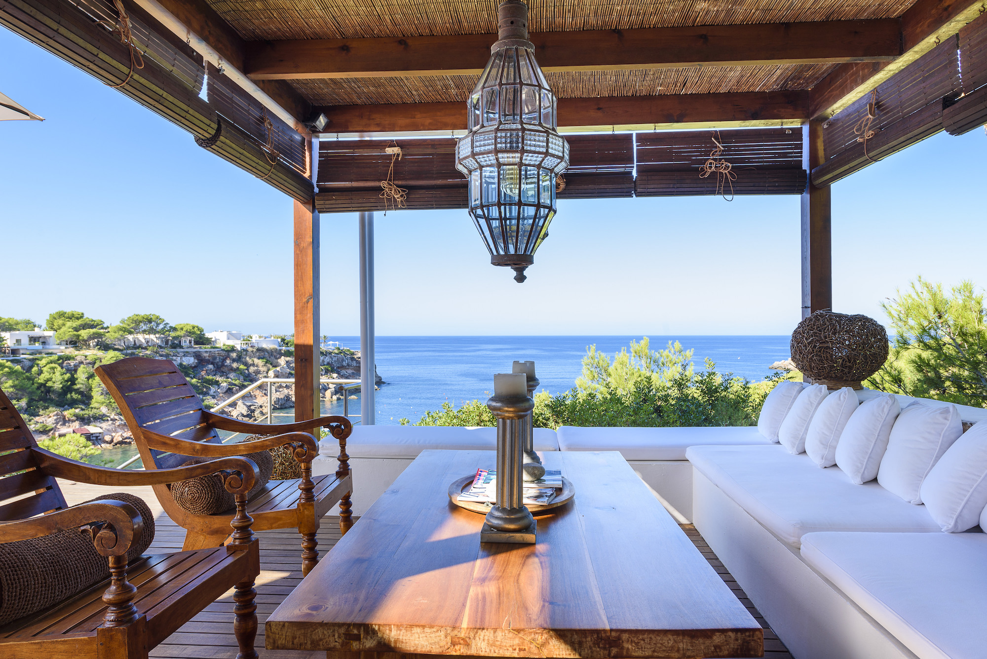 Ibiza luxury villa with private sea access