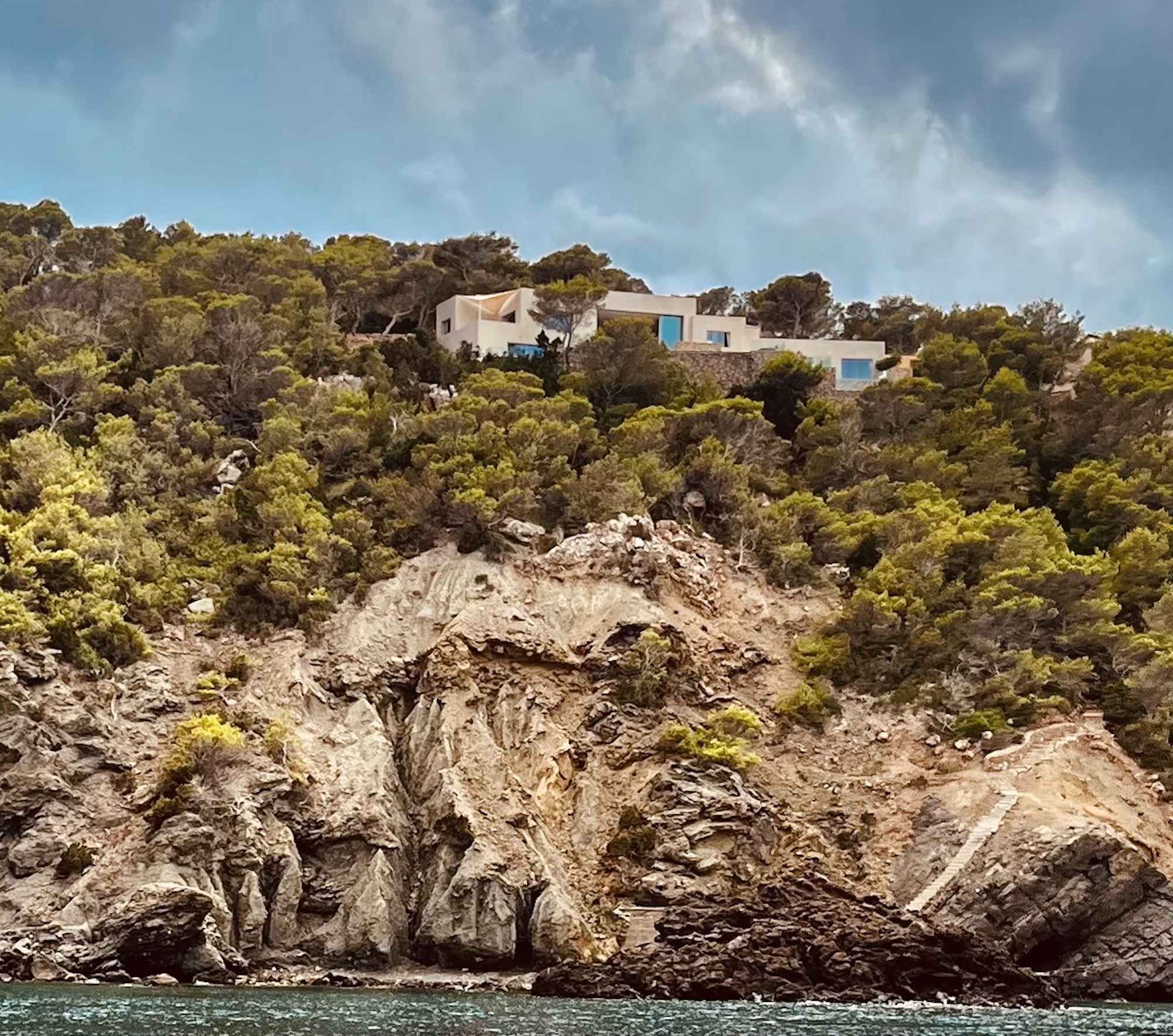 Ibiza water front villa to rent in Ibiza, Balearic island, Spain